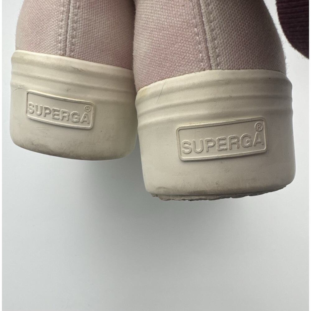 Superga 2790 Platform Sneakers Pink Tye Dye Women's Shoes Size 7.5 - Picture 6 of 6
